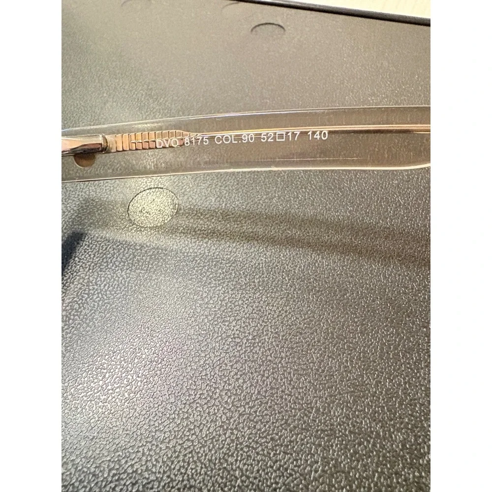DI VALDI Hand Made Frame Eyeglasses Glasses Black Clear Gradient Square Women‎